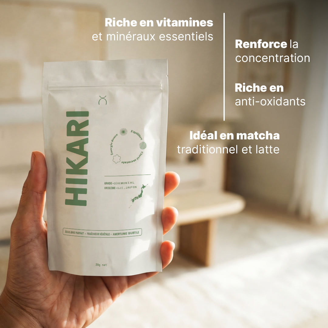 HIKARI — Matcha Cérémonial Classique Bio 30g