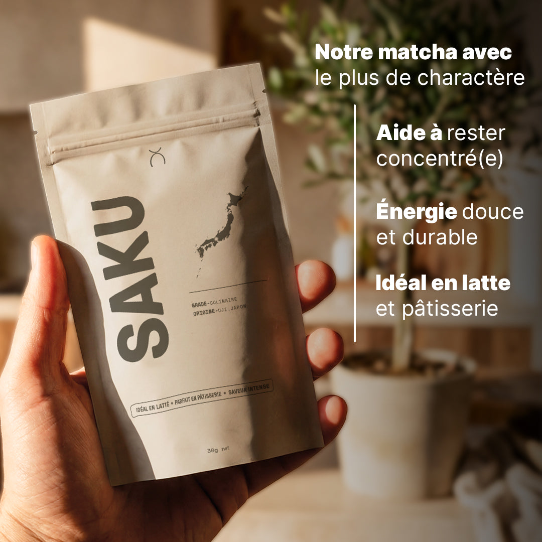 SAKU — Matcha Culinaire d'Uji, Kyoto — 30g