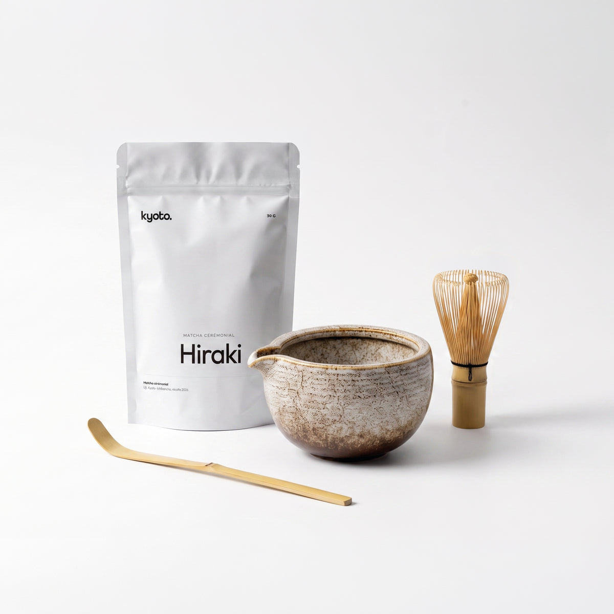Coffret Rituel — Matcha, chawan et chasen | kyoto.