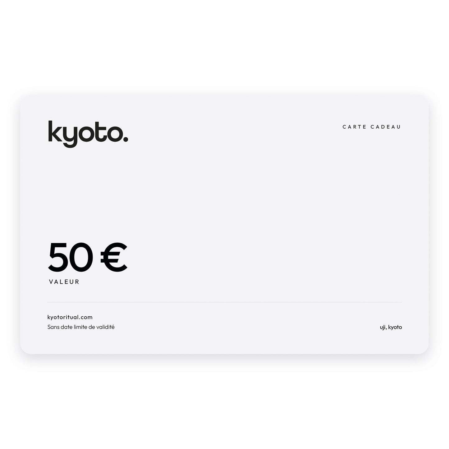 Carte cadeau