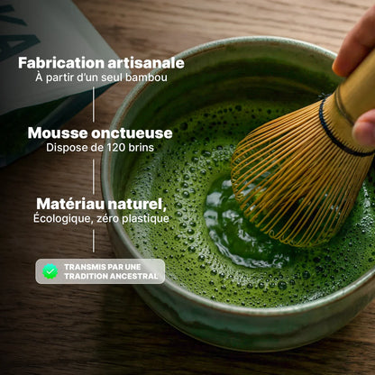 Chasen - Fouet pour Matcha en Bambou
