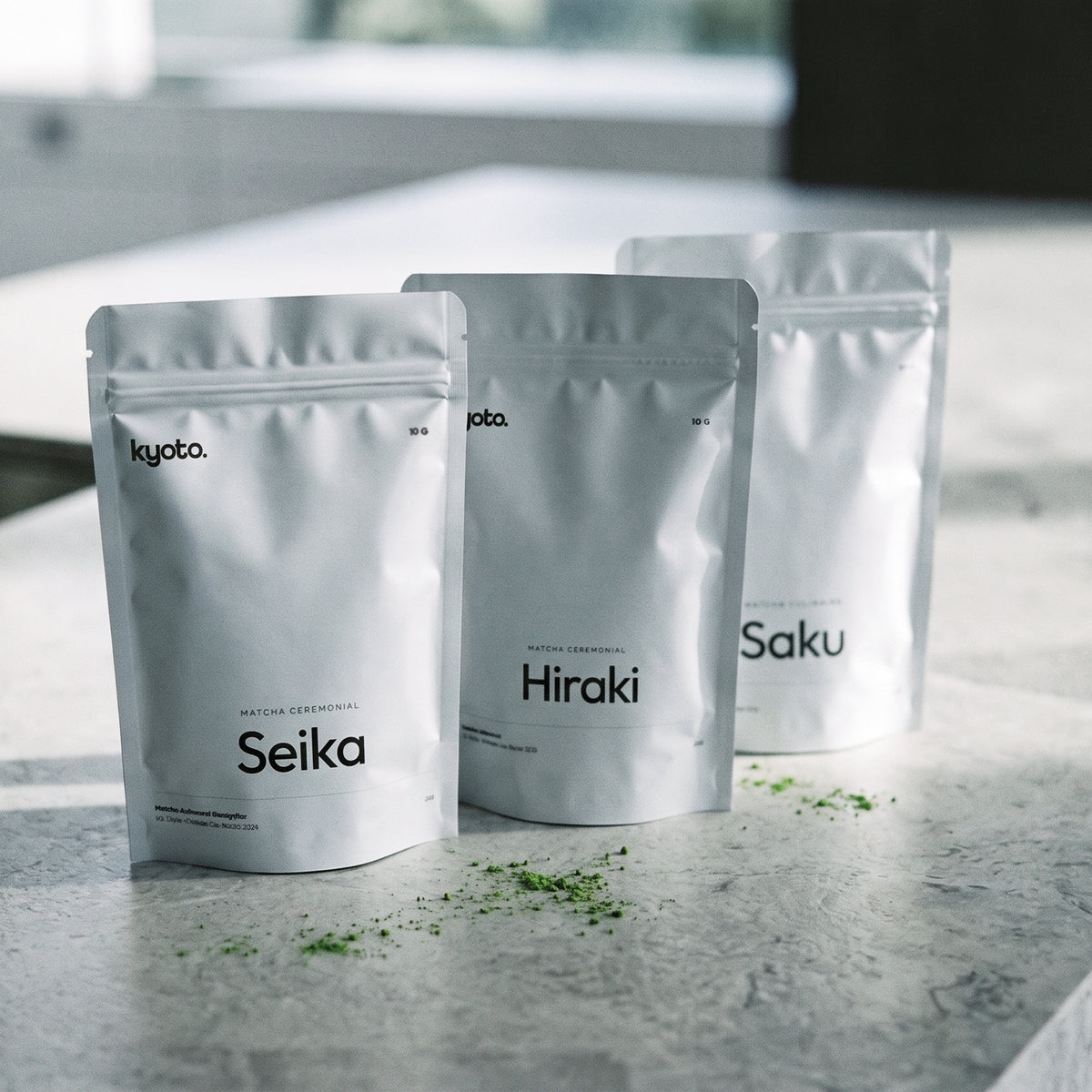 La Collection — Nos trois matchas d'Uji | kyoto.